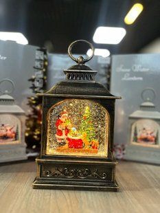 Санта Клаус Новогодний музыкальный фонарь ночник с подсветкой Xmas 24072D 00024864 фото