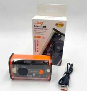 Павер банк, Power Bank 16 000 mAh с индикатором заряда и быстрой зарядкой 22.5W, LinQ 00018105 фото