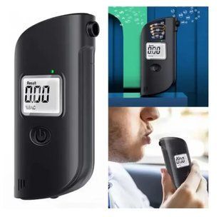 Алкотестер с LCD дисплеем от батареек / Тестер на алкоголь / Алкометр / Алкотестер портативный 00024421 фото