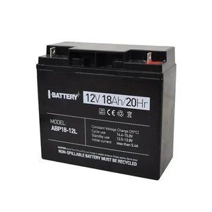 Акумулятор 12В 18 Ач для ДБЖ I-Battery ABP18-12L 00024689 фото