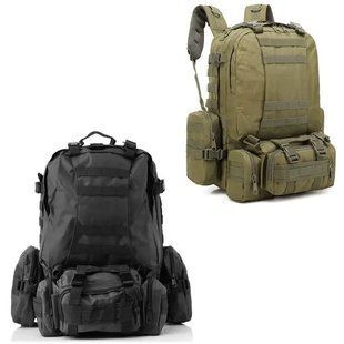 Рюкзак тактический с итогами Eagle B08 55 литр / Военный, штурмовой / Армейский 00018375 фото