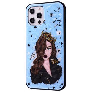 Чохол для Apple Iphone 12 Pro Max королева. Колір блакитний 00023776 фото