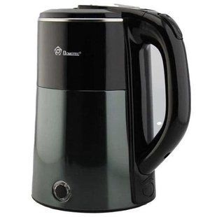 Електрочайник чайник 2.3 л із нержавіючої сталі Domotec MS-5029. Колір: зелений 00020242 фото