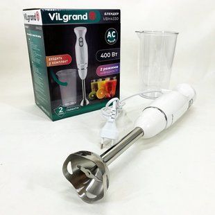 Блендер ViLgrand VBH4330. Колір: білий 00019432 фото