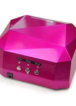 Лампа для ногтей 36W Diamond Pink 00014629 фото