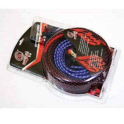 Набор проводов AWG/RCA для установки саббуфера KIT 10GA / C011 00017048 фото
