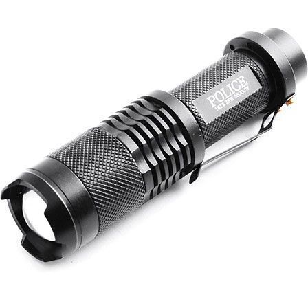 Світлодіодний аккумуляторный фонарь police bl-1812-t6, фонарик, яркий фонарик, качественный 00023562 фото