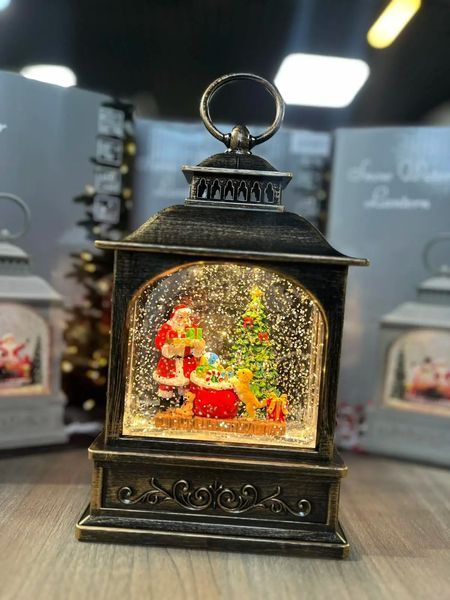 Санта Клаус Новогодний музыкальный фонарь ночник с подсветкой Xmas 24072D 00024864 фото
