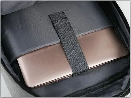 Рюкзак противоударный для ноутбука 15,6" с USB-портом и отсеком для ноутбука 00018494 фото