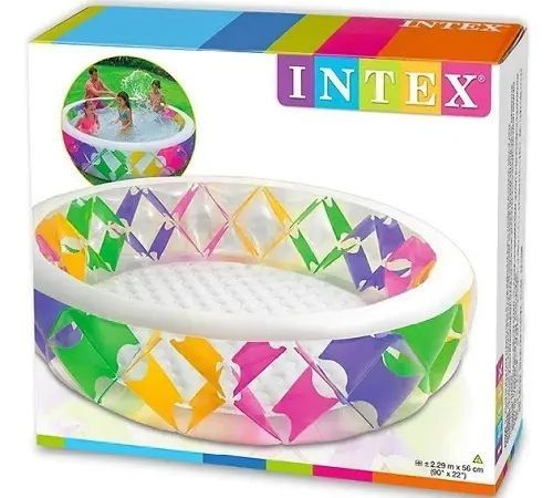 Надувний басейн з м'яким дном Intex 56494 (229 х 56 см см) 00013955 фото