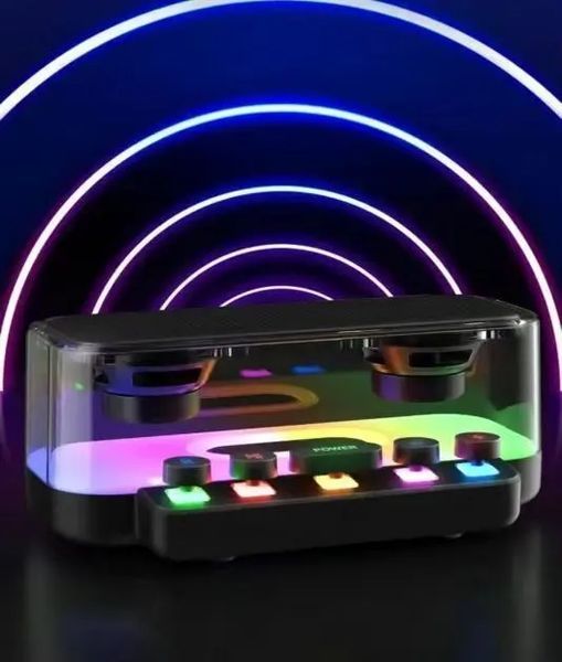 Портативная колонка Bluetooth с подсветкой RGB Bluetooth 5.0, Type-C. 00018231 фото