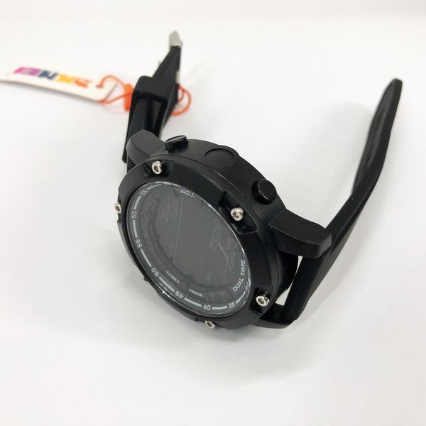 Часы наручные мужские SKMEI 1762BK BLACK, Мужские армейские водостойкие тактические часы. Цвет: черный 00022482 фото