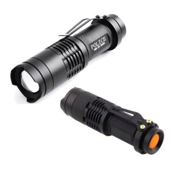 Світлодіодний аккумуляторный фонарь police bl-1812-t6, фонарик, яркий фонарик, качественный 00023562 фото