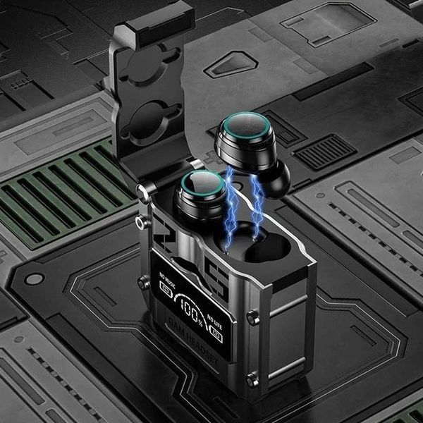 Беспроводные наушники M25, Bluetooth 5.3, механические армированные двойного режима игровые 00023865 фото