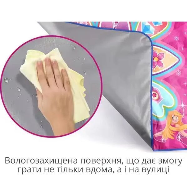 Музыкальный игровой ковер для развития и досуга детей Soli розовый 00016697 фото