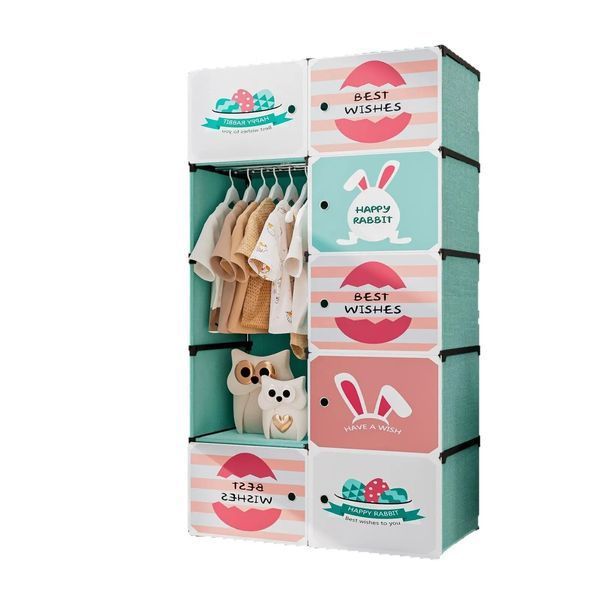 Детский шкаф мини-компактный-портативный-модульный 4 полки Closet AND LY-1047 00013205 фото