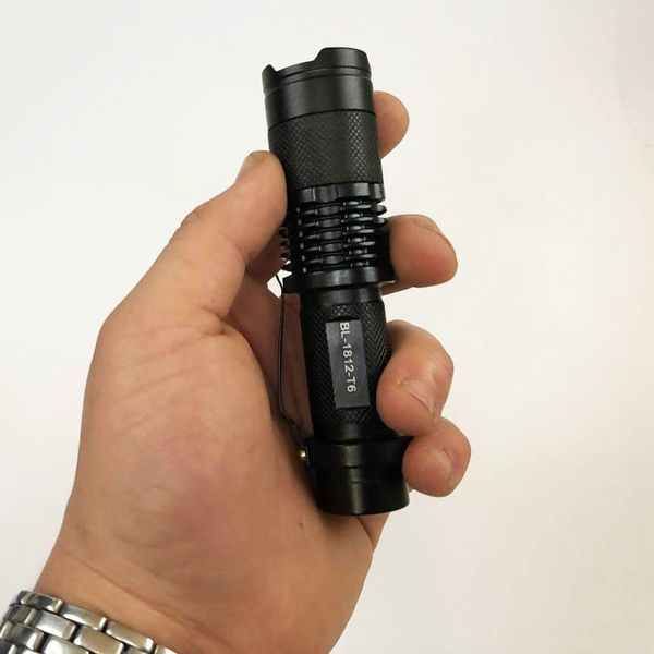 Світлодіодний аккумуляторный фонарь police bl-1812-t6, фонарик, яркий фонарик, качественный 00023562 фото