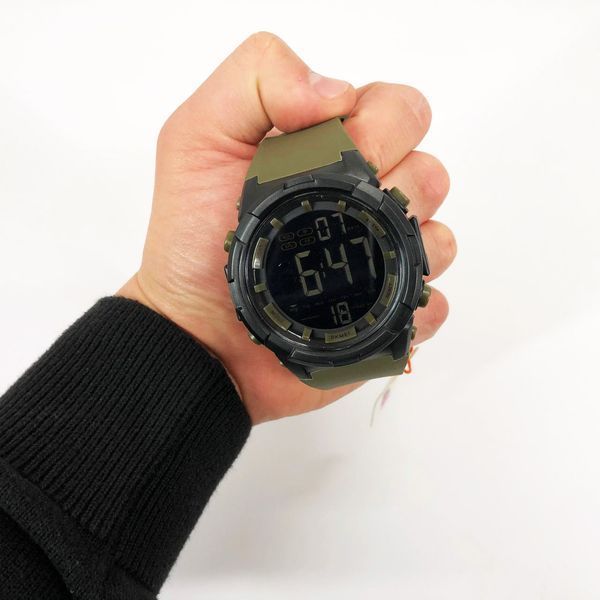 Часы наручные мужские SKMEI 1845AG ARMY GREEN, армейские водостойкие тактические часы. Цвет: зеленый 00022056 фото