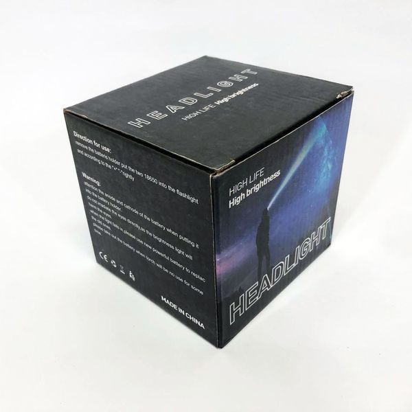 Фонарь налобный X-Balong XQ-219-HP50 аккумуляторный LED zoom с функцией Power Bank 3 режима работы 00022935 фото