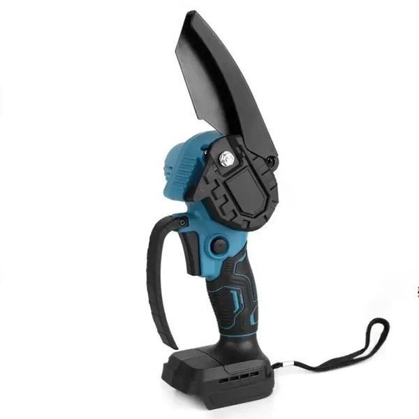 Аккумуляторная цепная мини-пила6 inch Electric SAW BLUE кейсом / 2 аккумулятора 4А/ч 8644 00022664 фото