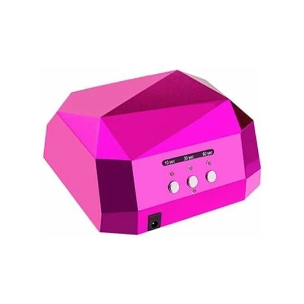 Лампа для ногтей 36W Diamond Pink 00014629 фото