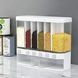 Органайзер на 6 секций для сыпучих продуктов Assorted Grain Rice Bucket Диспенсер для круп, дозатор для сахара 00019340 фото 5