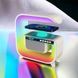 Нічний акумуляторний RGB G3 з бездротовою зарядкою 15W і Bluetooth колонкою 3W Настільна смарт лампа 00012627 фото 32