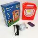 Фонарь кемпинг переносной 6399А - LED+COB, power bank, 2x18650, солнечная батарея. Цвет: оранжевый 00023535 фото 12