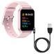 Смарт часы Smart Watch T96 стильные с защитой от влаги и пыли с измерением температура тела. Цвет: розовый 00022416 фото 3