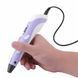 3D ручка Smart 3D Pen 2 c LCD дисплеєм, Ручка для об'ємного малювання, Дитяча 3д ручка. Колір: фіолетовий 00015791 фото 4