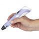3D ручка Smart 3D Pen 2 c LCD дисплеєм, Ручка для об'ємного малювання, Дитяча 3д ручка. Колір: фіолетовий 00015791 фото 12