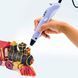 3D ручка Smart 3D Pen 2 c LCD дисплеєм, Ручка для об'ємного малювання, Дитяча 3д ручка. Колір: фіолетовий 00015791 фото 19
