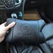 Набор авто подушек Skoda из натуральной кожи + брелок, Автоподушка на подголовник 00016877 фото 11
