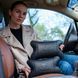 Набор авто подушек Skoda из натуральной кожи + брелок, Автоподушка на подголовник 00016877 фото 6