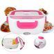 Ланчбокс з підігрівом їжі 220V, Electric lunch box, ланч-бокс Рожевий pr65638435/1-3 фото 2