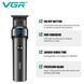 Машинка для стрижки волосся VGR V-987 BLACK, для стрижки посіченого волосся 00015119 фото 6