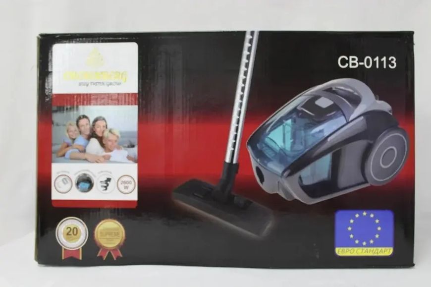 Пилосос Контейнерний Без Мішка Crownberg Cb-0113 2600Вт 00021479 фото