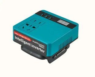 Акумуляторний інвертор напруги DC 18-21V to 220V 120W 300W 00022748 фото