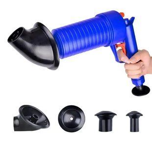 Toilet dredge GUN BLUE очиститель канализации высокого давления Плунжер для раковины высокого давления 00013777 фото