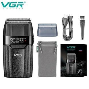 Електробритва VGR V-640S подвійна сітка 9000 RPM 00015464 фото