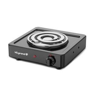 Плита настільна електрична ViLgrand VHP161D Black 1000Вт 00020154 фото