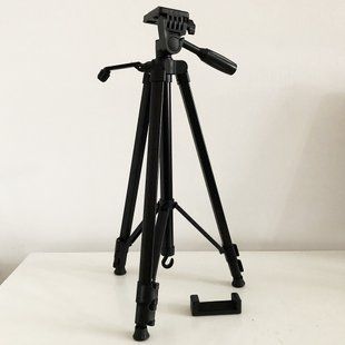 Штатив для камеры, телефона, трипод, тринога TriPod 380A 0.50-1.35м, Штатив раскладной для фото 00012525 фото