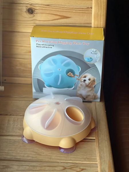 Кормушка для кошек с головоломкой на 360градусов головоломка,Игрушка для кота 00021935 фото