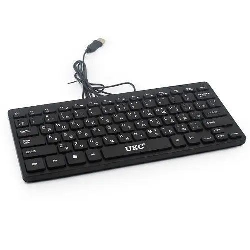 Бездротова клавіатура IOS з мишкою Keyboard Wireless 901. Колір: чорний 00017760 фото