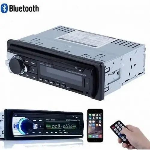 Автомагнитола JSD-520BT +AUX +Радио +Bluetooth, Блютуз магнитола в машину, Автомобильная магнитола 1 din 00016845 фото