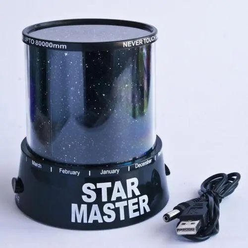 Проектор ночник звездного неба Star Master светильник лампа Стар Мастер 00022153 фото