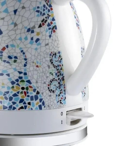 Електричний кухонний керамічний чайник із мозаїкою на 1,4л MS 7837 1000W 00021148 фото