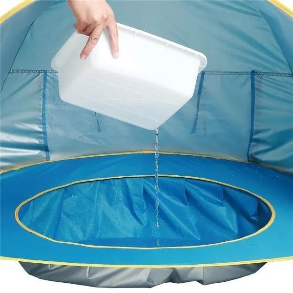 Палатка детская с бассейном автоматическая WM-BABY POOL 00014153 фото