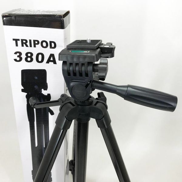 Штатив для камеры, телефона, трипод, тринога TriPod 380A 0.50-1.35м, Штатив раскладной для фото 00012525 фото