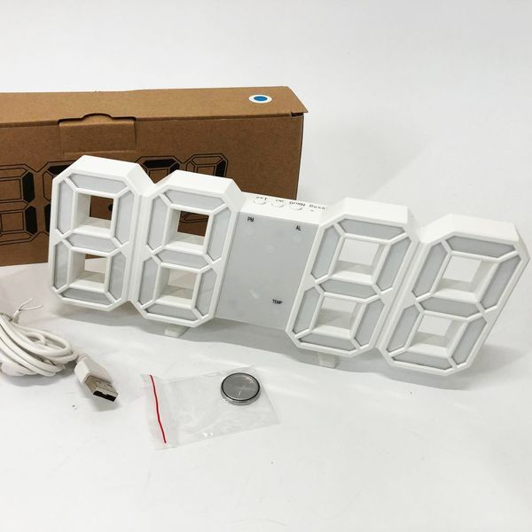 Годинник настільний LY-1089 з білим підсвічуванням LED синій, Годинник настільний професійний електронний 00012698 фото